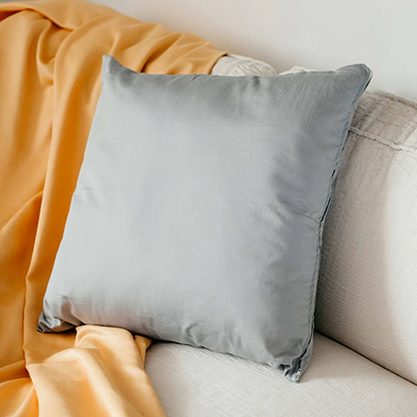 Kissenbezug Naturals Tencel Grau (50 x 50 cm)