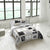 Bettdeckenbezug Naturals Matt King size 260 x 220 cm