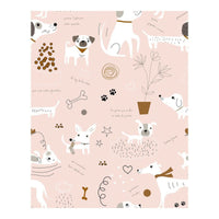 Bettwäsche-Set Panzup Dog 4 King size 260 x 270 cm