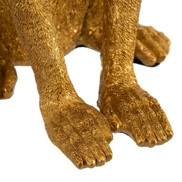 Tischlampe 43,5 x 30,5 x 60 cm Gold grün Polyesterharz