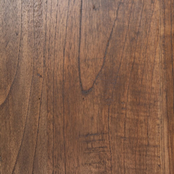 Anrichte Blau Braun Holz Metall Eisen Mindiholz 120 x 40 x 80 cm