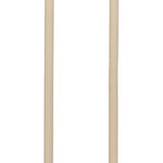 Beistelltisch 30,5 x 30,5 x 53 cm Creme Eisen