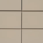 Anrichte NECTO Orange Taupe Eisen Holz MDF 75 x 41,8 x 123 cm