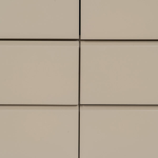 Anrichte NECTO Orange Taupe Eisen Holz MDF 75 x 41,8 x 123 cm