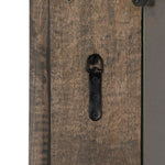 Ankleidespiegel Dunkelbraun Vertikal 67,3 x 5,1 x 176,5 cm