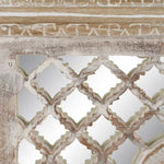 Ankleidespiegel Weiß natürlich Vertikal 76 x 7 x 176,5 cm