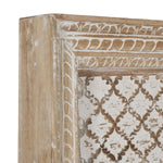 Ankleidespiegel Weiß natürlich Vertikal 76 x 7 x 176,5 cm