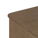 Anrichte PAUL Schwarz natürlich Eisen Tannenholz 120 x 41 x 77 cm