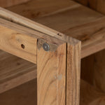 Anrichte CREEL natürlich Kristall Mango-Holz 180 x 40 x 80 cm