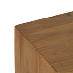 Anrichte natürlich Holz 130 x 40 x 80 cm