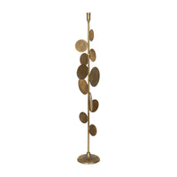Kerzenschale Gold Eisen 20,5 x 20,5 x 88,5 cm