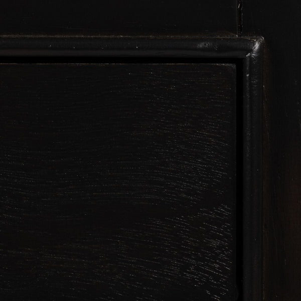 Anrichte MODS Weiß Schwarz Holz MDF 90 x 33 x 76 cm