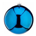 Weihnachtsbaumkugel Ø 20 cm Blau Kunststoff