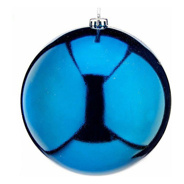 Weihnachtsbaumkugel Ø 20 cm Blau Kunststoff