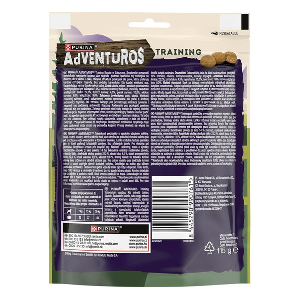 Hundesnack Purina Adventuros Adiestramiento venado 115 g