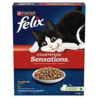 Katzenfutter Purina Felix Countryside Sensations Rind und Kalbfleisch 1 kg