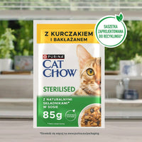 Katzenfutter Purina Cat Chow Huhn 4 x 85 g