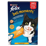 Snack für Katze Purina Felix Deli Moments Chicken Huhn 4 x 10 g