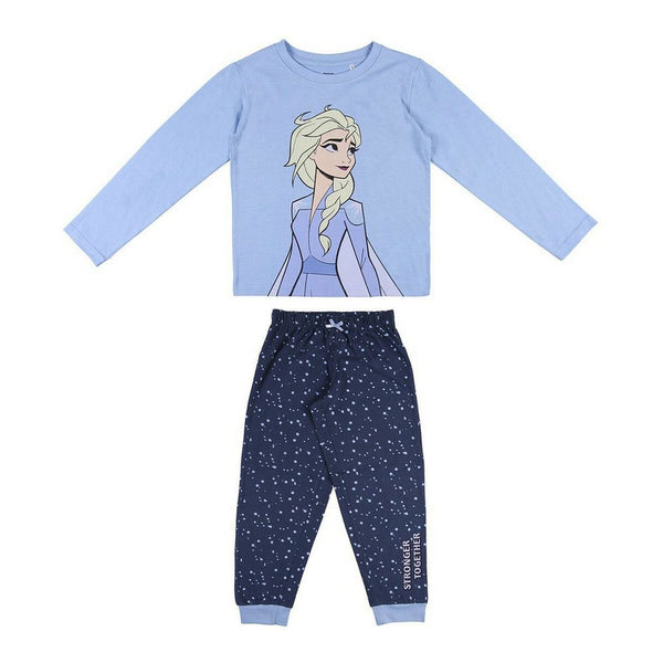 Schlafanzug Für Kinder Frozen Hellblau