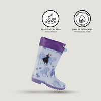 Kinder Gummistiefel Frozen Lila