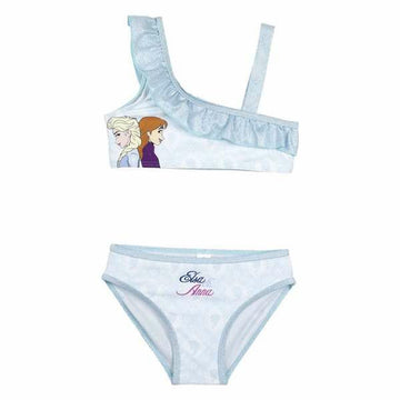 Bikiniunterteil für Mädchen Frozen Hellblau + 8 Jahre