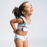 Bikiniunterteil für Mädchen Frozen Hellblau + 8 Jahre
