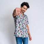 Herren Kurzarm-T-Shirt Marvel Hellgrau