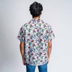 Herren Kurzarm-T-Shirt Marvel Hellgrau