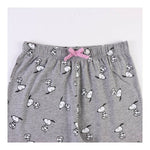 Schlafanzug Snoopy Grau Damen