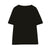 Damen Kurzarm-T-Shirt Snoopy Schwarz
