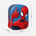 Kinderrucksack 3D Spider-Man Rot