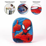 Kinderrucksack 3D Spider-Man Rot
