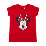 Kurzarm-T-Shirt für Kinder Minnie Mouse Rot