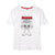 Damen Kurzarm-T-Shirt Stitch Weiß