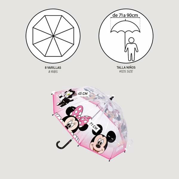 Regenschirm Minnie Mouse Ø 71 cm 45cm