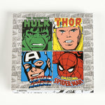 Aufkleber-Satz Marvel Bunt 41 x 58 x 3 cm