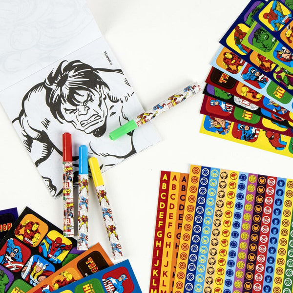 Aufkleber-Satz Marvel Bunt 41 x 58 x 3 cm