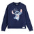 Damen Sweater ohne Kapuze Stitch Dunkelblau