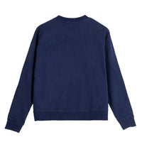 Damen Sweater ohne Kapuze Stitch Dunkelblau