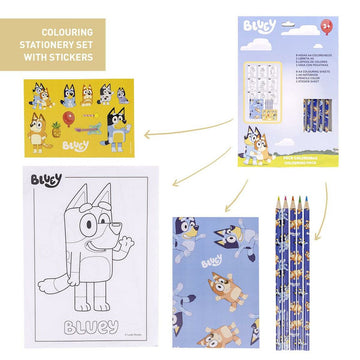 Papierwaren-Set Bluey 16 Stücke