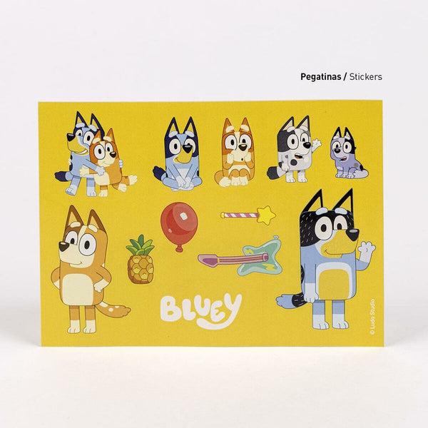 Papierwaren-Set Bluey 16 Stücke