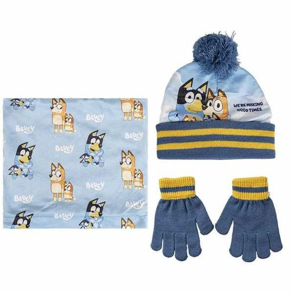 Mütze, Schal und Handschuhe Bluey 2-8 Jahre
