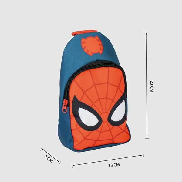 Kinderrucksack Spider-Man Blau Schultertasche