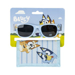 Set aus Sonnenbrille und Portemonnaie Bluey Blau