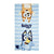 Kinder-Sommerset Bluey Blau 3 Stücke