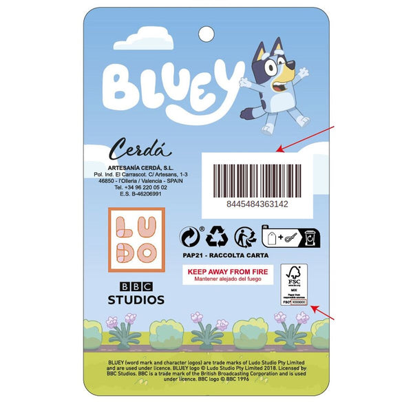 Haarschmuck Bluey