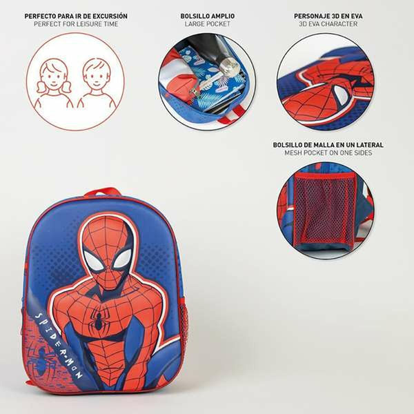 Schulrucksack 3D Spider-Man