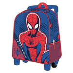 Schulrucksack 3D mit Rädern Spider-Man