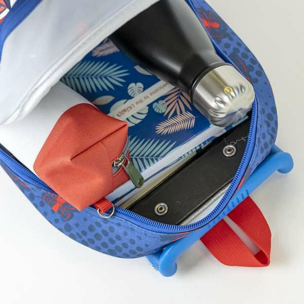 Schulrucksack 3D mit Rädern Spider-Man