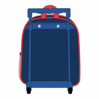 Schulrucksack 3D mit Rädern Spider-Man